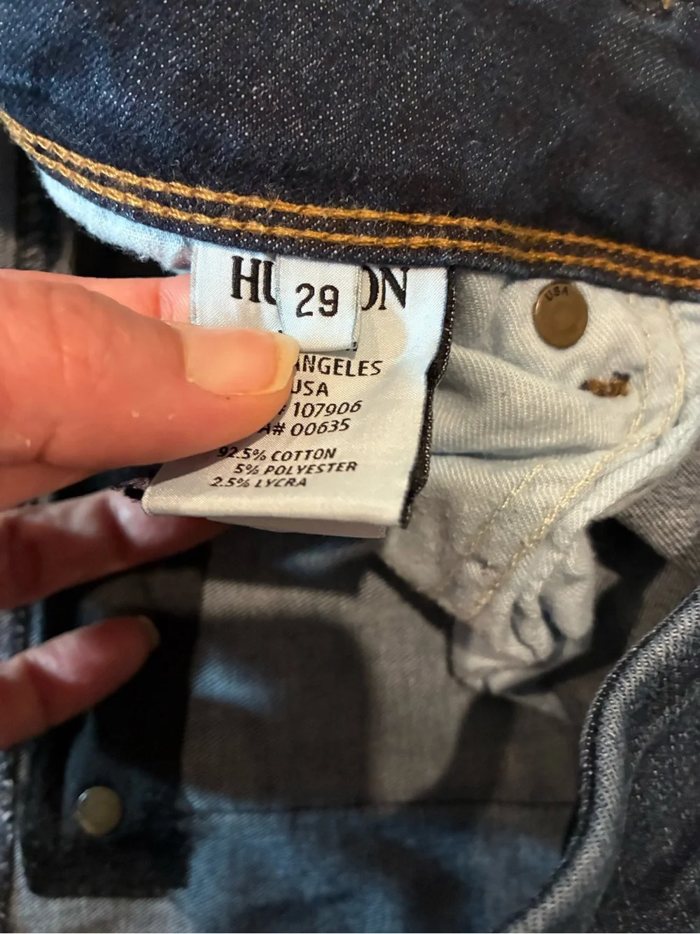 Hudson Jeans Women’s 29 Eddy Collin Skinny LIKE NEW!